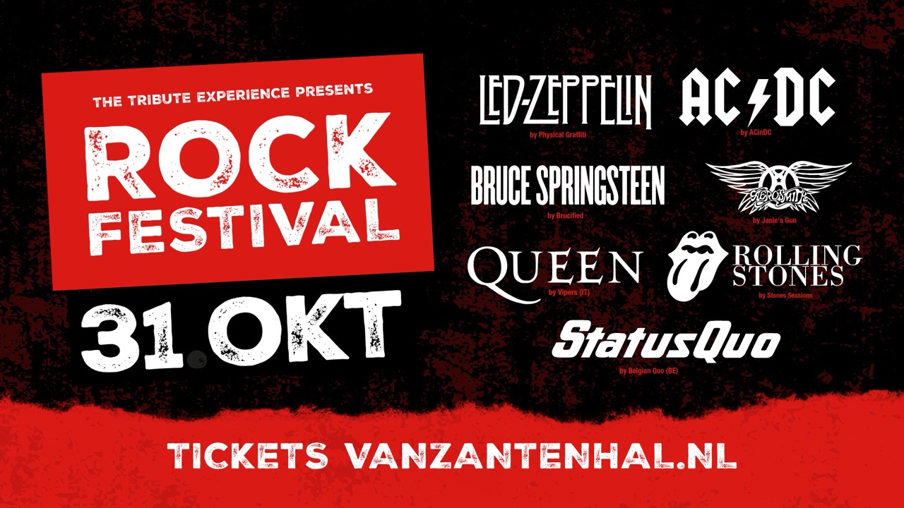 The Tribute Experience Rock Festival 2026 - Van zantenhal 31 oktober 2026